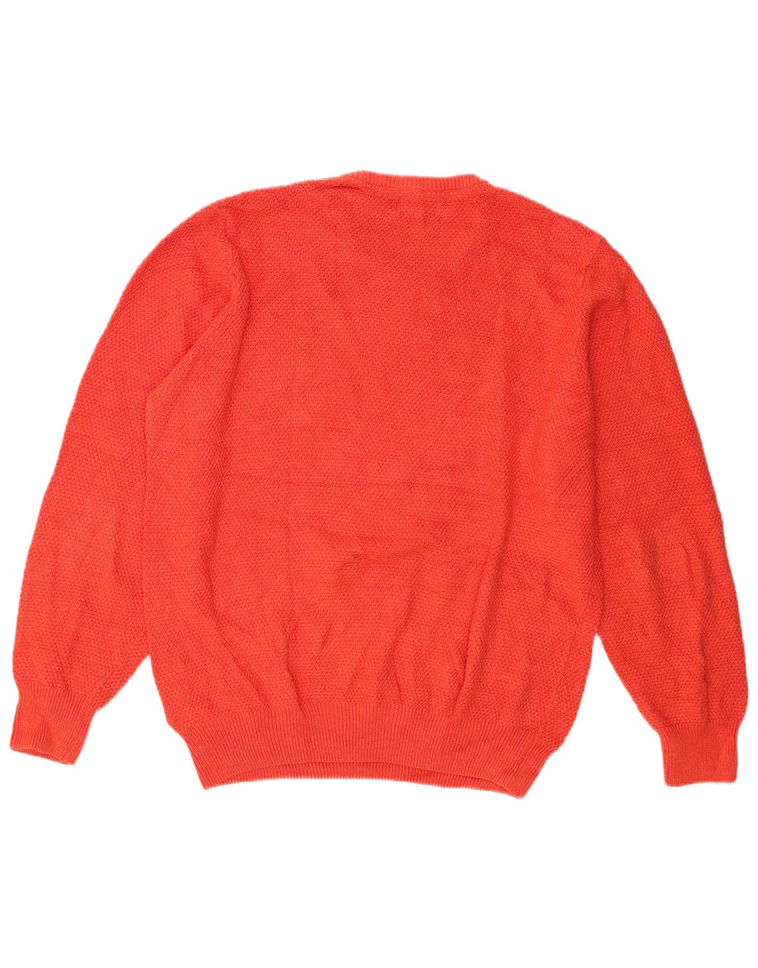 Marks & Spencer Mens Tailored Fit Crew Neck Jumper Sweater Medium Red