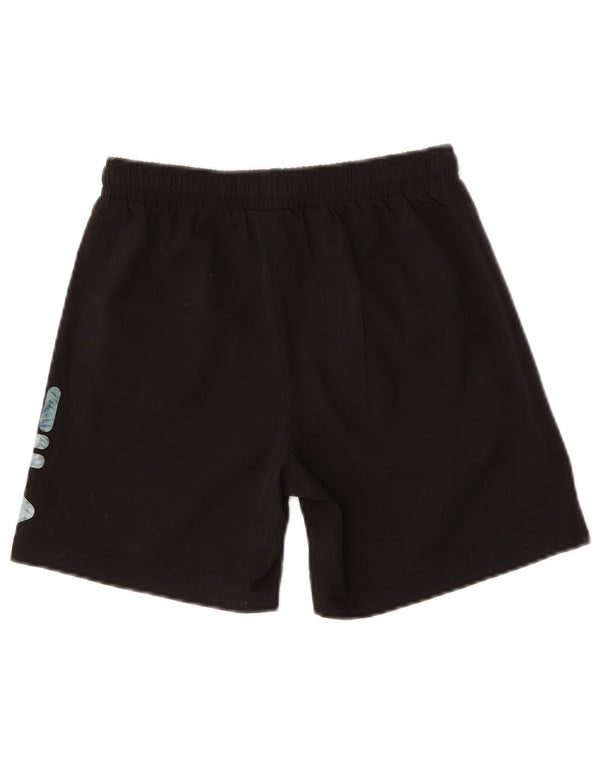 Fila Boys Graphic Sport Shorts 9-10 Years  Black Polyester Sports
