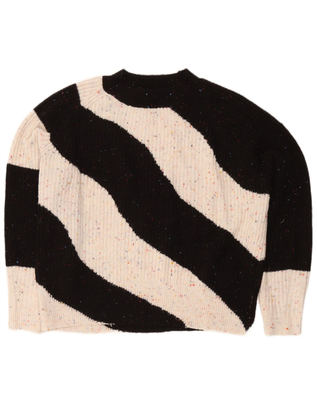 Marks & Spencer Womens Turtle Neck Jumper Sweater UK 14 Medium Black