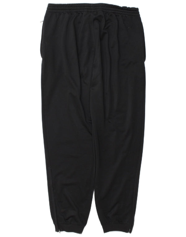 Adidas Mens Tracksuit Trousers Joggers UK 40/42 Medium  Black Polyester