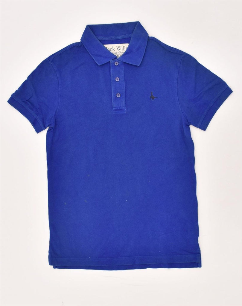 JACK WILLS Mens Polo Shirt XS Blue Cotton | Vintage Jack Wills | Thrift | Second-Hand Jack Wills | Used Clothing | Messina Hembry 