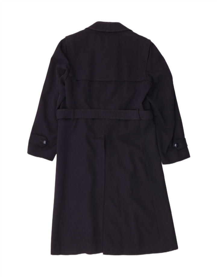 WEAR OVER Mens Overcoat IT 48 Medium Navy Blue