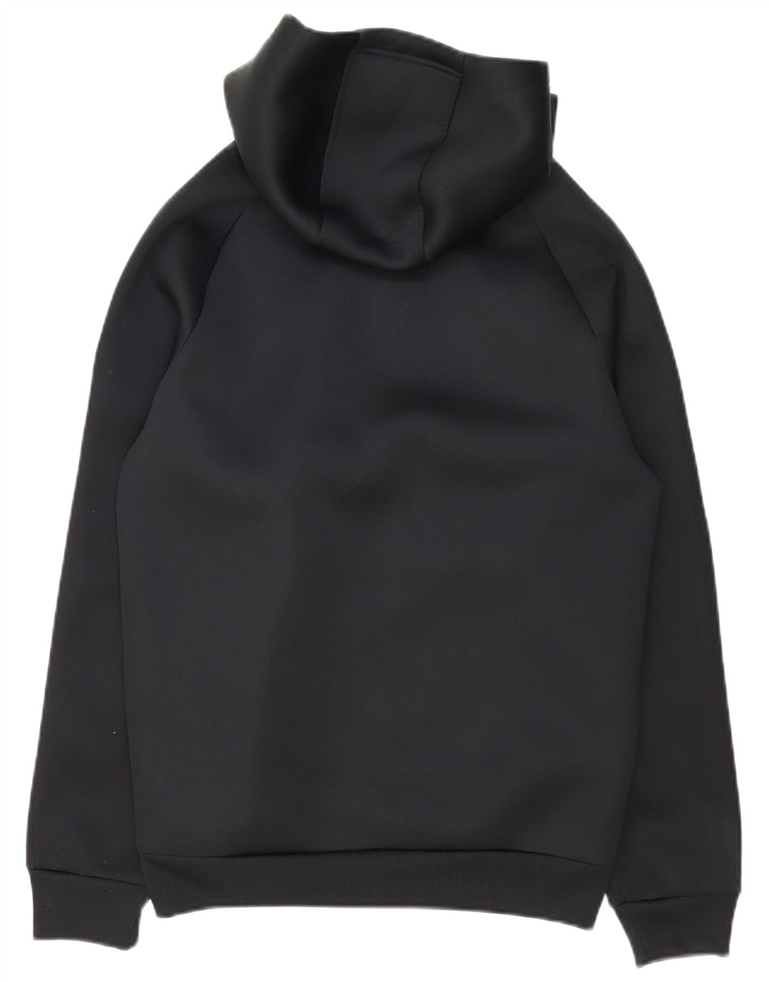 Adidas Mens Graphic Zip Hoodie Sweater Small Black Colourblock Polyester