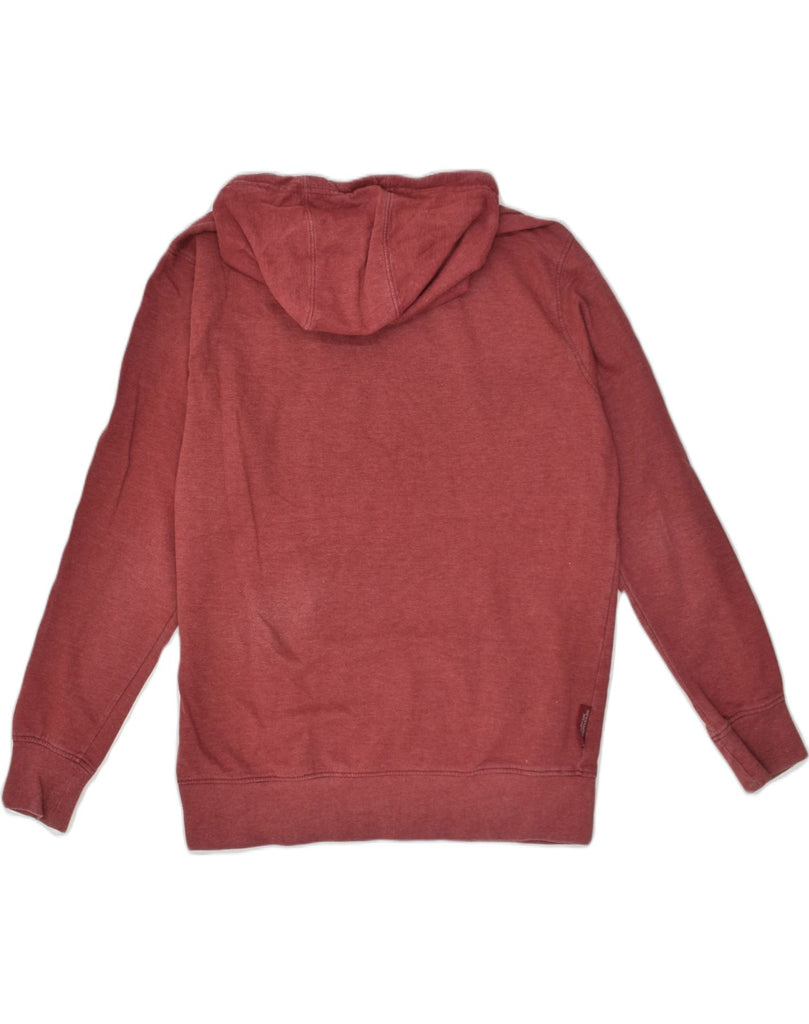 MOUNTAIN WAREHOUSE Mens Hoodie Jumper Medium Maroon Cotton | Vintage Mountain Warehouse | Thrift | Second-Hand Mountain Warehouse | Used Clothing | Messina Hembry 