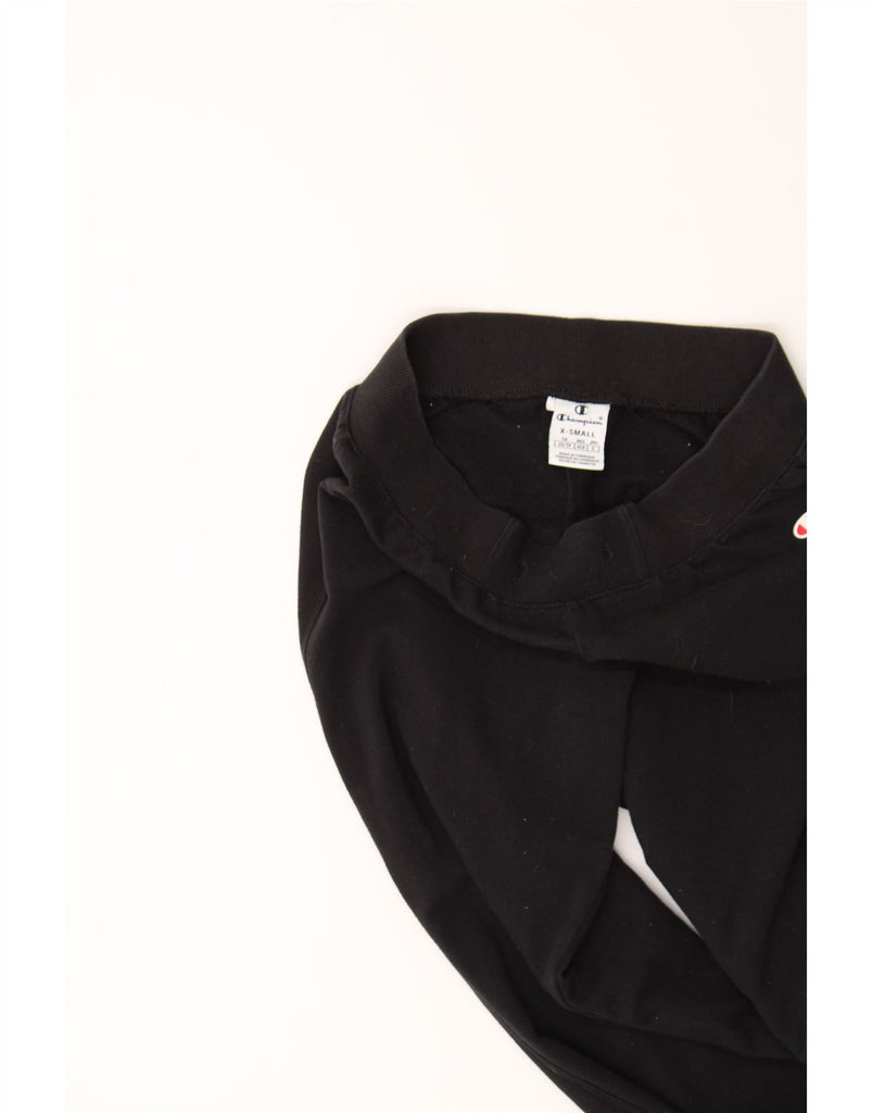 CHAMPION Womens Tracksuit Trousers Joggers UK 6 XS  Black Vintage Champion and Second-Hand Champion from Messina Hembry 