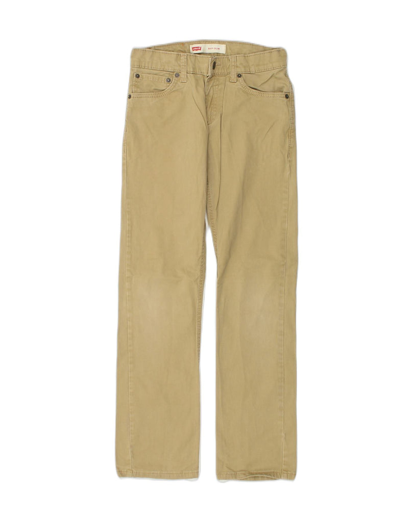 LEVI'S Boys 511 Slim Casual Trousers 13-14 Years W27 L27  Beige Cotton | Vintage Levi's | Thrift | Second-Hand Levi's | Used Clothing | Messina Hembry 