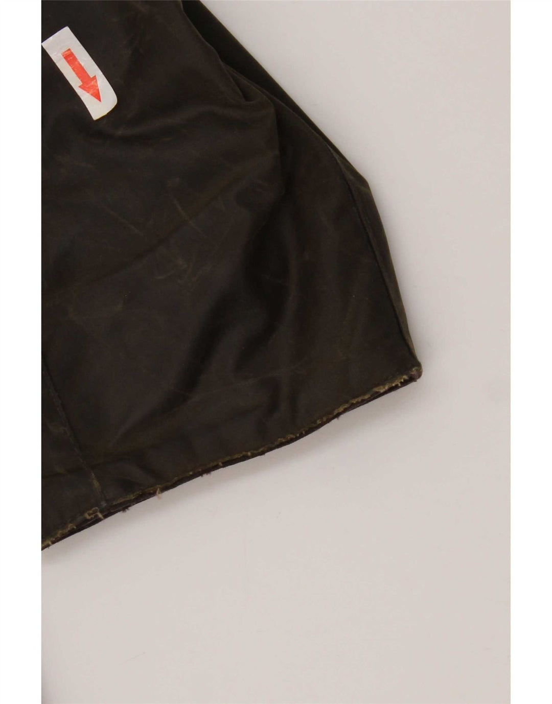 Barbour Mens Waxed Cotton Jacket UK 38 Medium Khaki Cotton