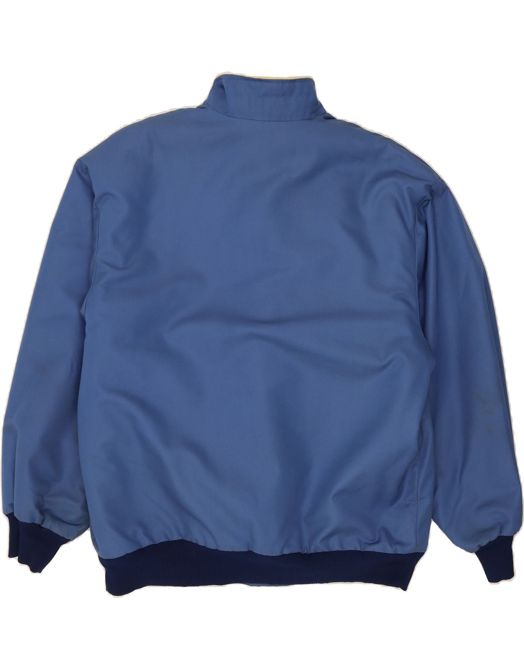 VINTAGE Mens Sherpa Bomber Jacket UK 42 XL Blue Vintage Vintage and Second-Hand Vintage from Messina Hembry 