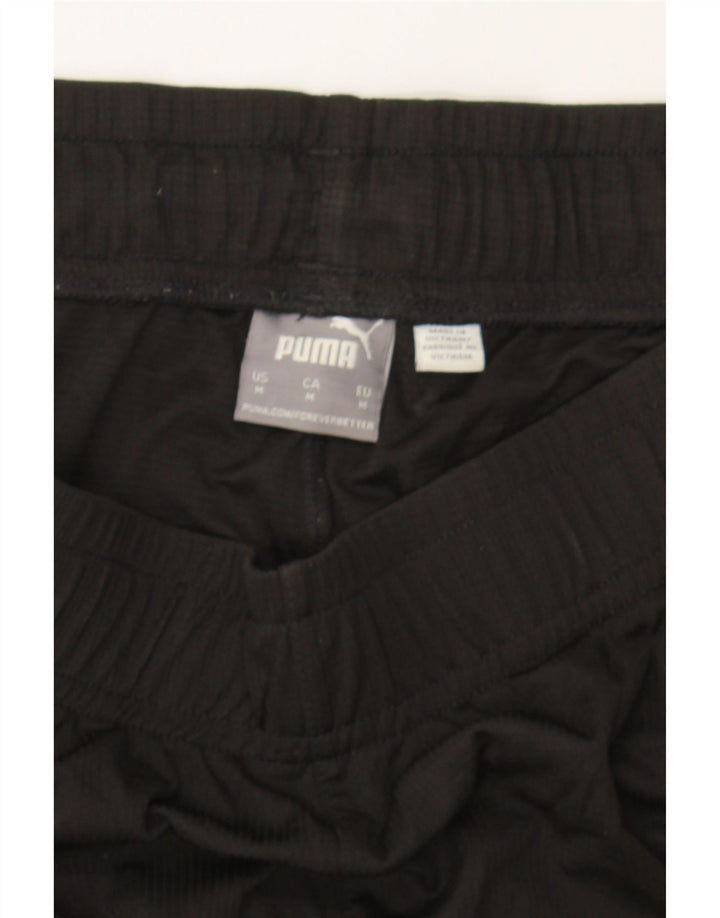 PUMA Mens Graphic Sport Shorts Medium  Black Colourblock Polyester Vintage Puma and Second-Hand Puma from Messina Hembry 