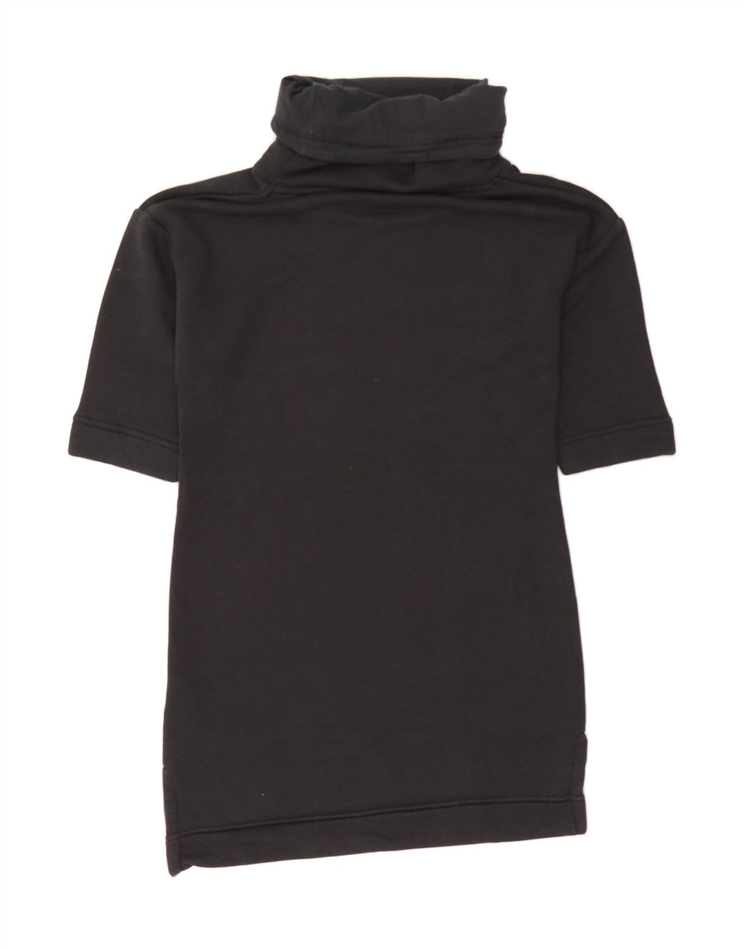 NIKE Womens Roll Neck Basic Dress UK 6 XS Black Cotton Vintage Nike and Second-Hand Nike from Messina Hembry 