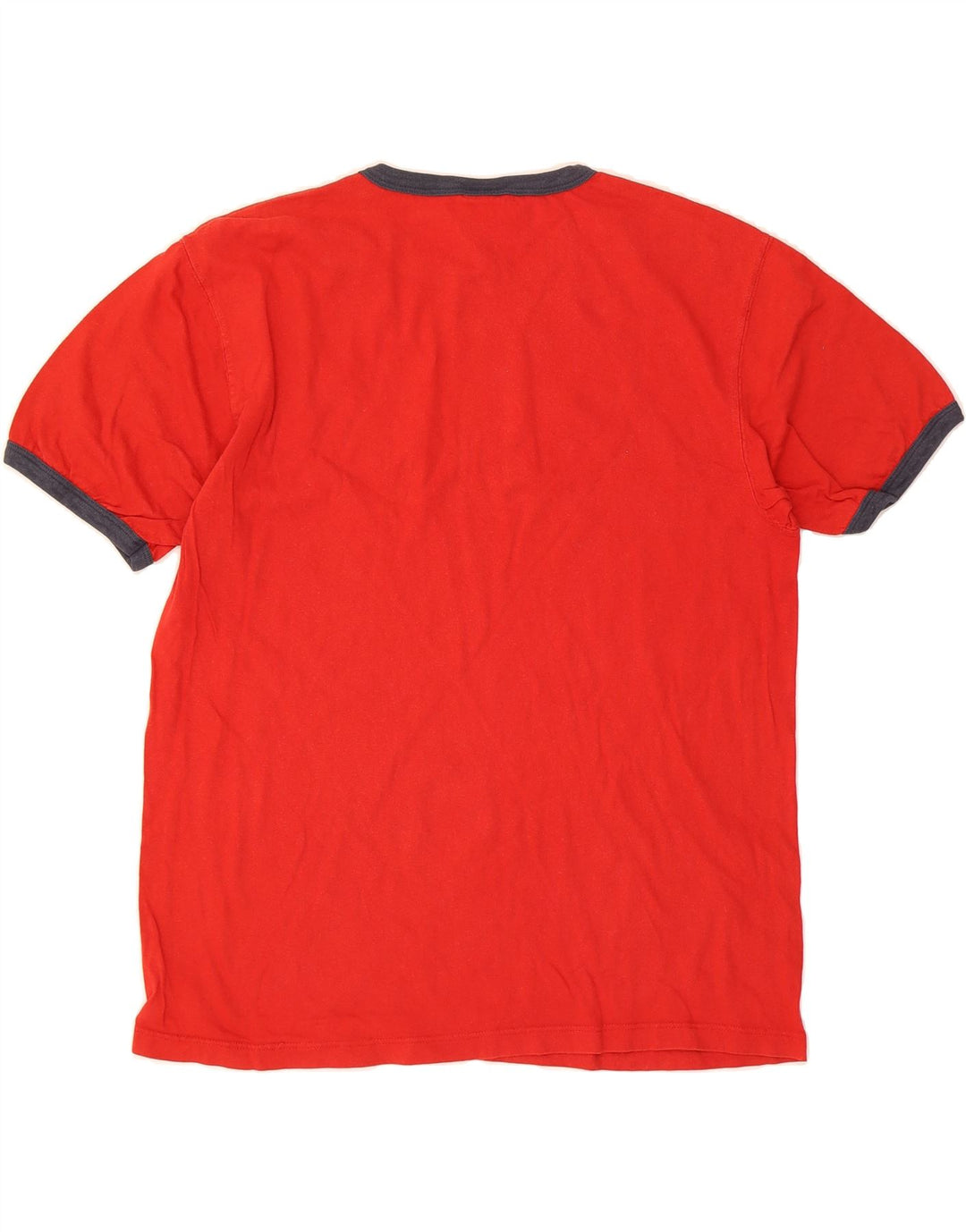 TOMMY HILFIGER Mens T-Shirt Top Medium Red Cotton Vintage Tommy Hilfiger and Second-Hand Tommy Hilfiger from Messina Hembry 