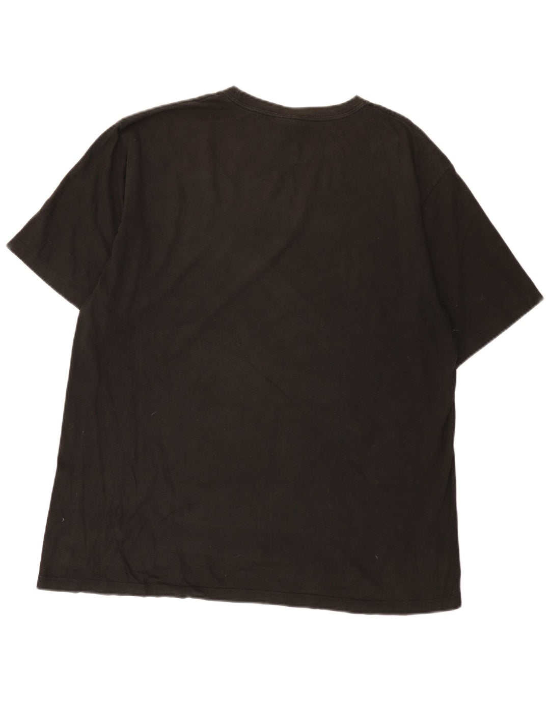 Tommy Hilfiger Mens T-Shirt Top Large Black Cotton
