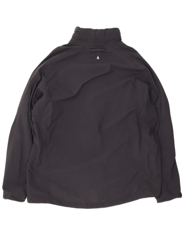 Musto Mens Rain Jacket UK 44 2XL Navy Blue Polyamide