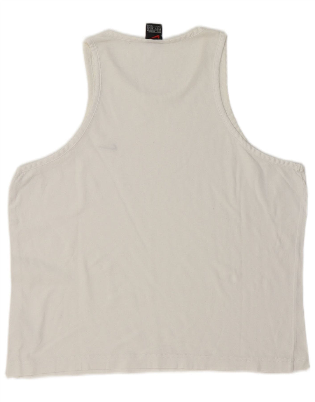 Nike Mens Vest Top Large White Cotton