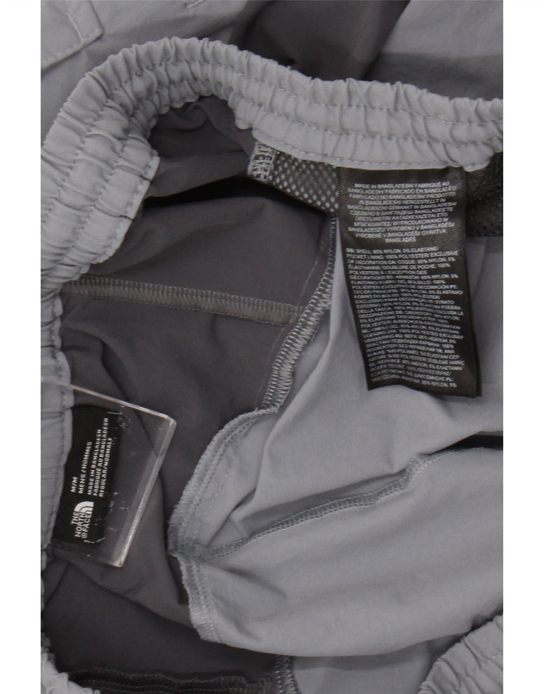 The North Face Mens Cargo Tracksuit Trousers Joggers Medium Grey Nylon
