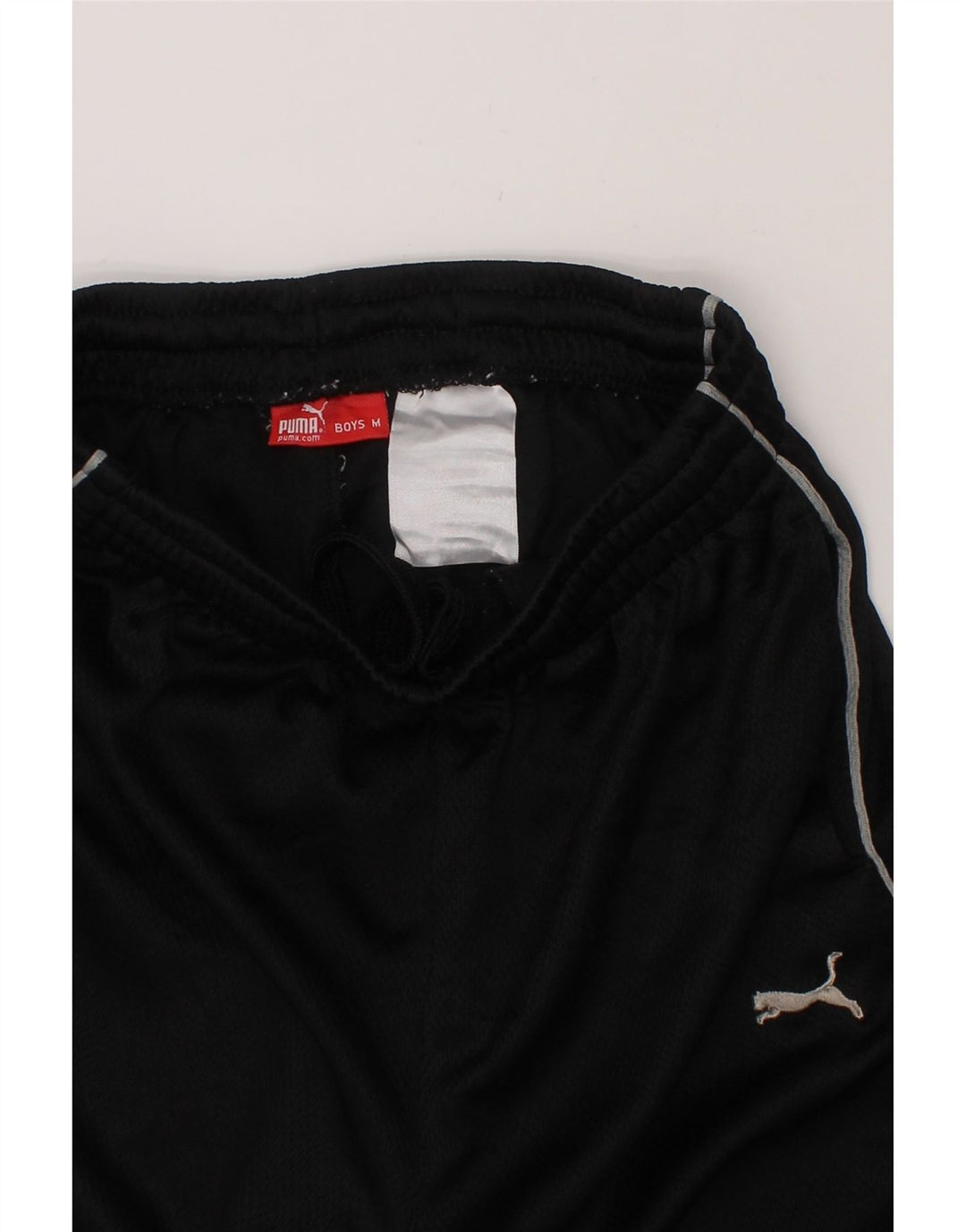 PUMA Boys Tracksuit Trousers 9-10 Years Medium  Black Vintage Puma and Second-Hand Puma from Messina Hembry 