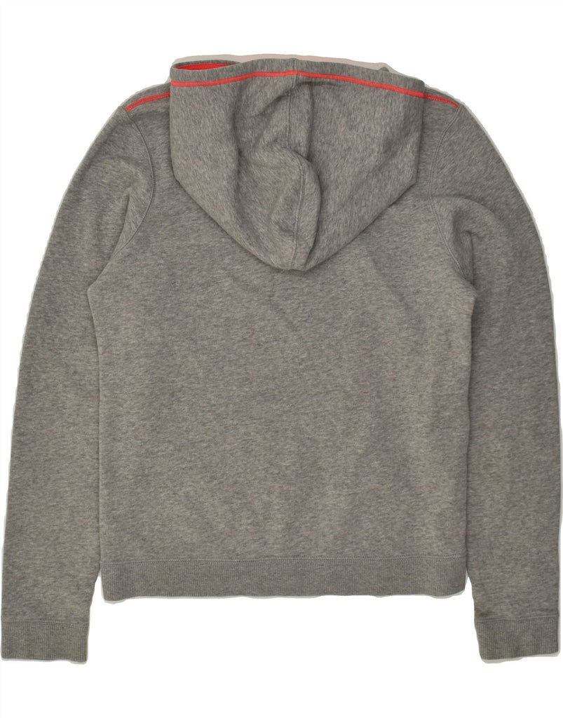 UNDER ARMOUR Womens Hoodie Jumper UK 10 Small Grey Cotton | Vintage Under Armour | Thrift | Second-Hand Under Armour | Used Clothing | Messina Hembry 