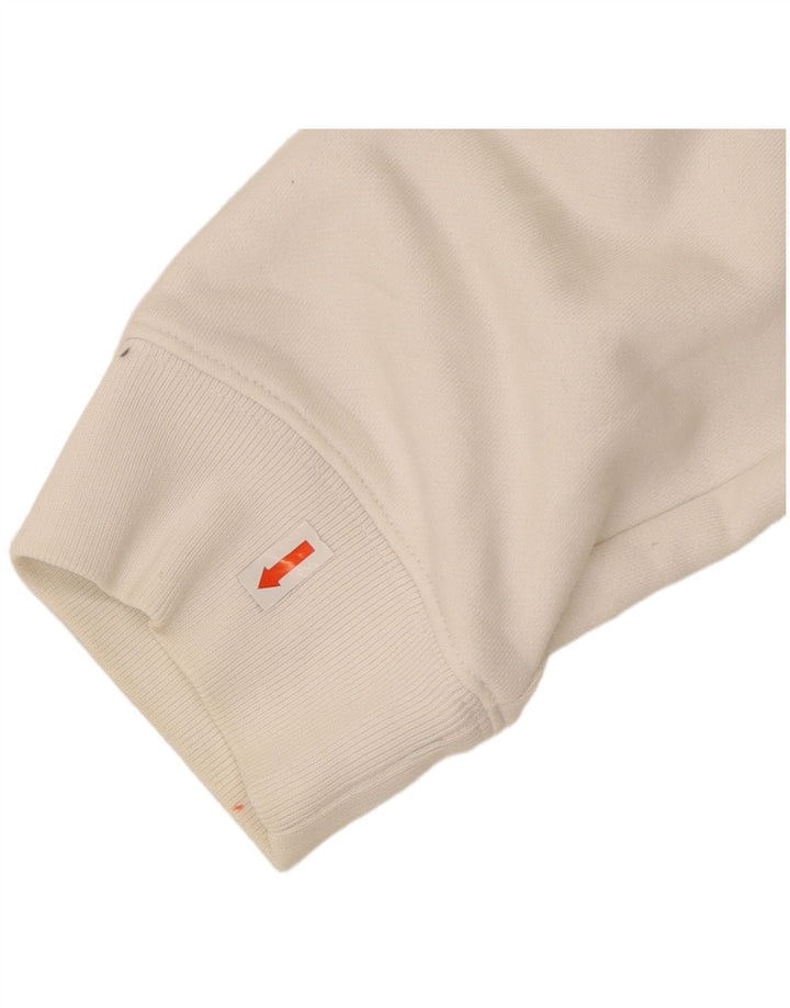 LACOSTE Mens Sweatshirt Jumper Size 6 XL White Cotton