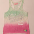 Superdry Womens Graphic T-Shirt Top UK 10 Small Multicoloured Tie Dye