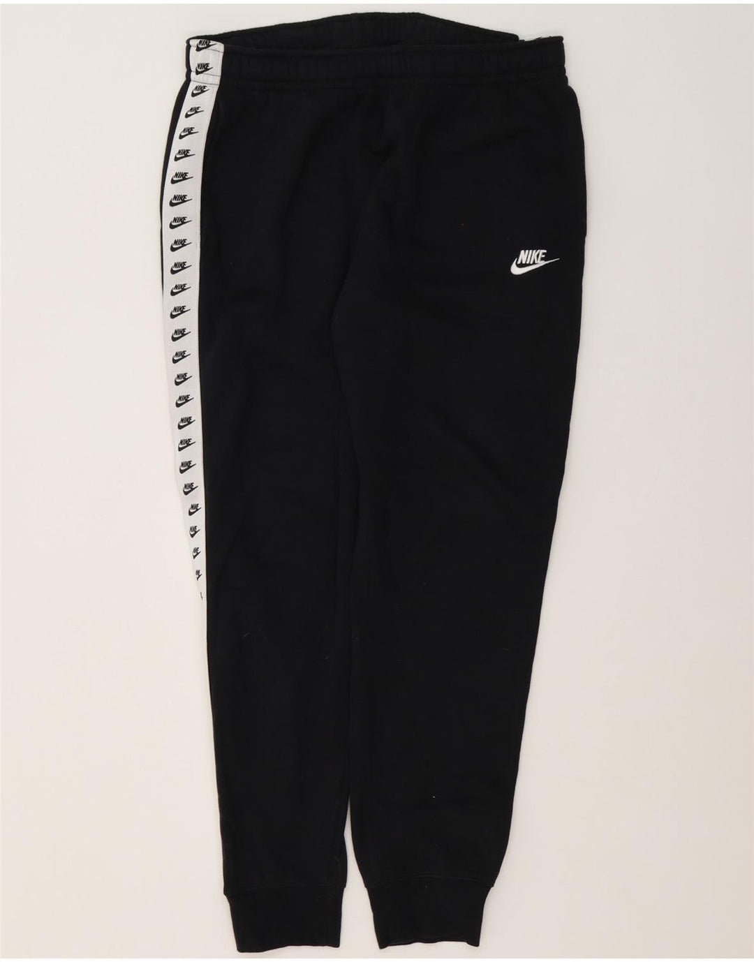 Nike Mens Graphic Tracksuit Trousers Joggers Medium Black Colourblock