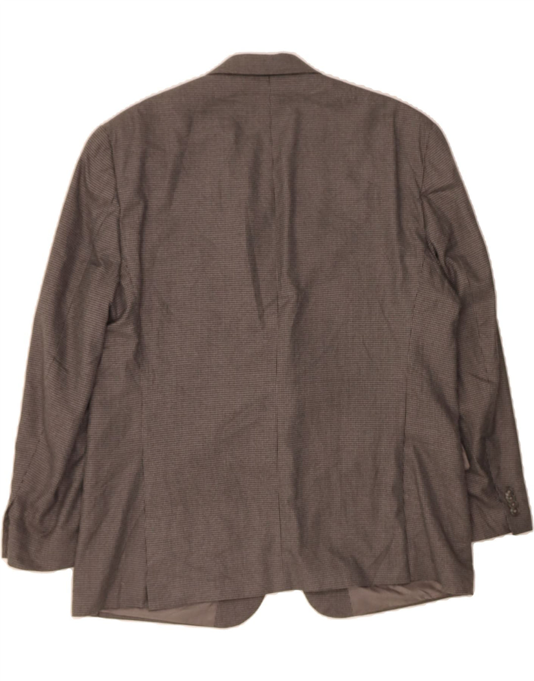 MICHAEL KORS Mens 2 Button Blazer Jacket UK 44 2XL Grey Houndstooth Vintage Michael Kors and Second-Hand Michael Kors from Messina Hembry 