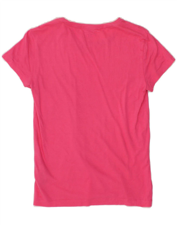 NIKE Womens Graphic T-Shirt Top US 4/6 Small Pink Vintage Nike and Second-Hand Nike from Messina Hembry 