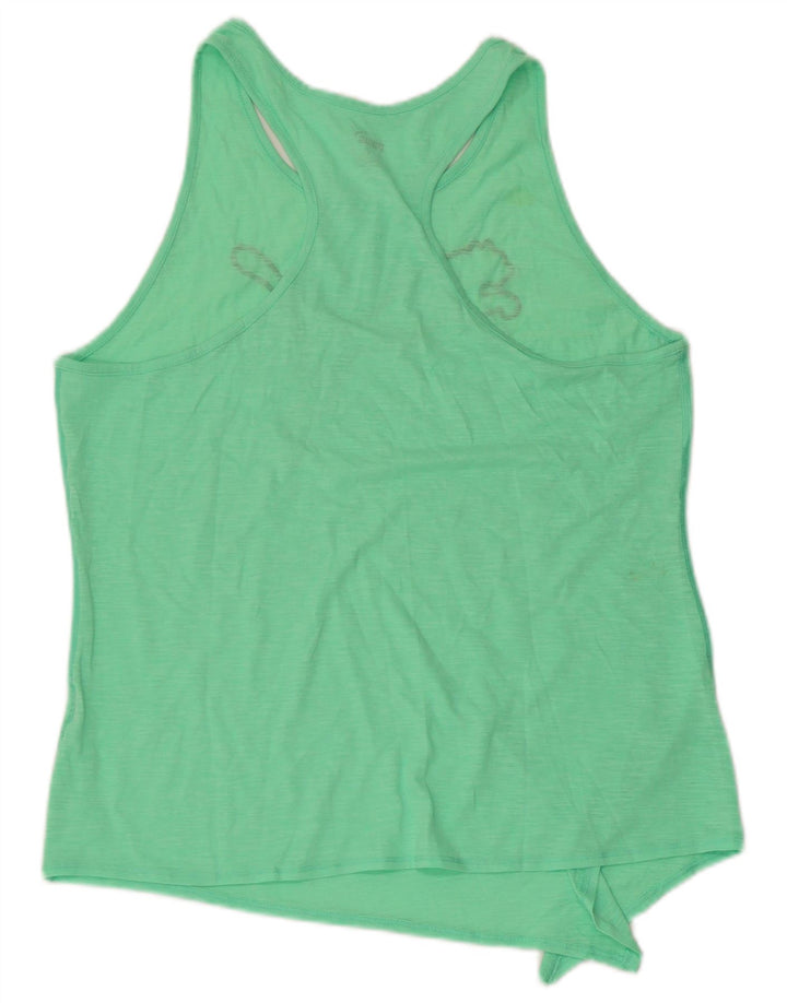 Puma Womens Graphic Vest Top UK 14 Large Green Flecked
