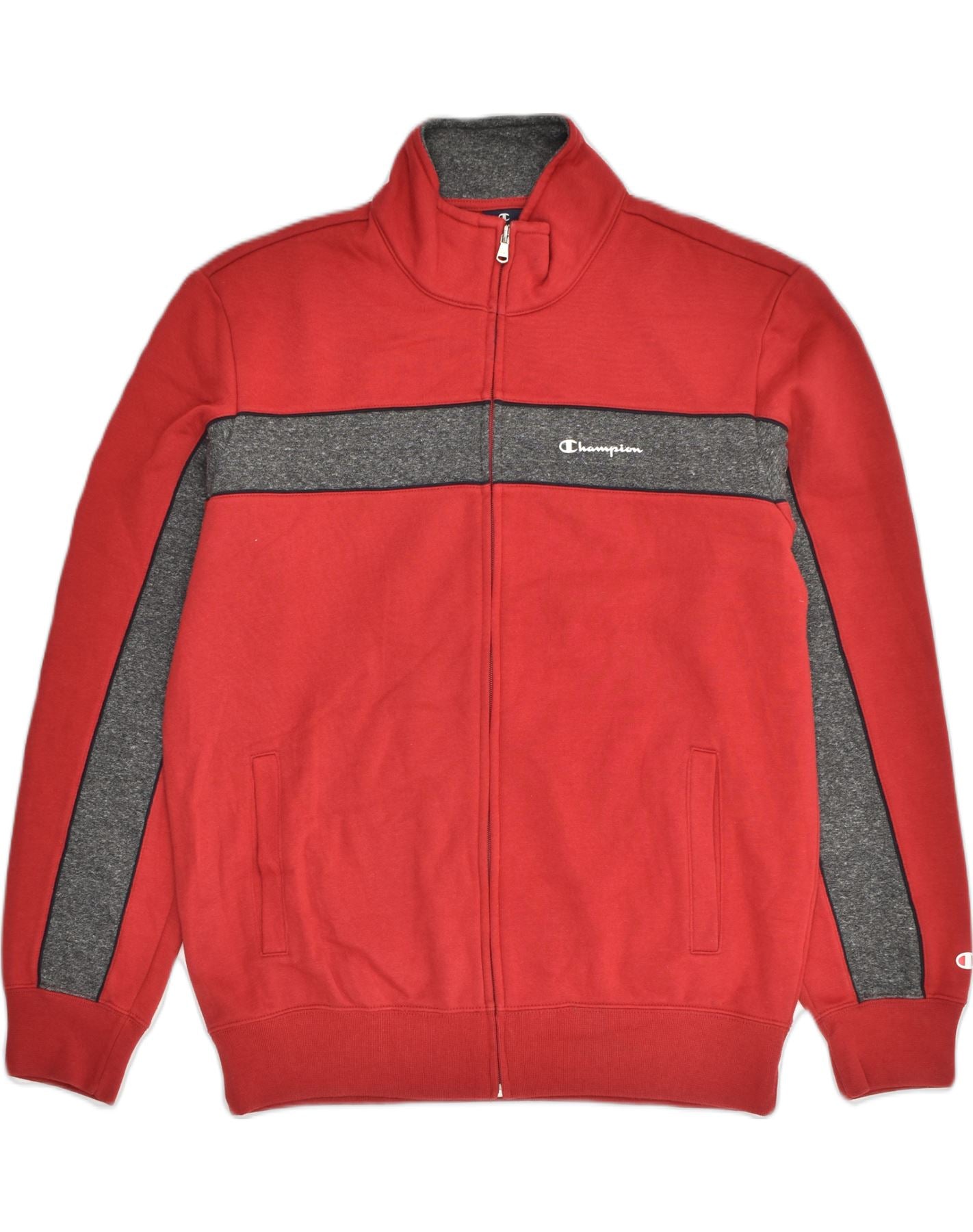 Champion cheap red tracksuit