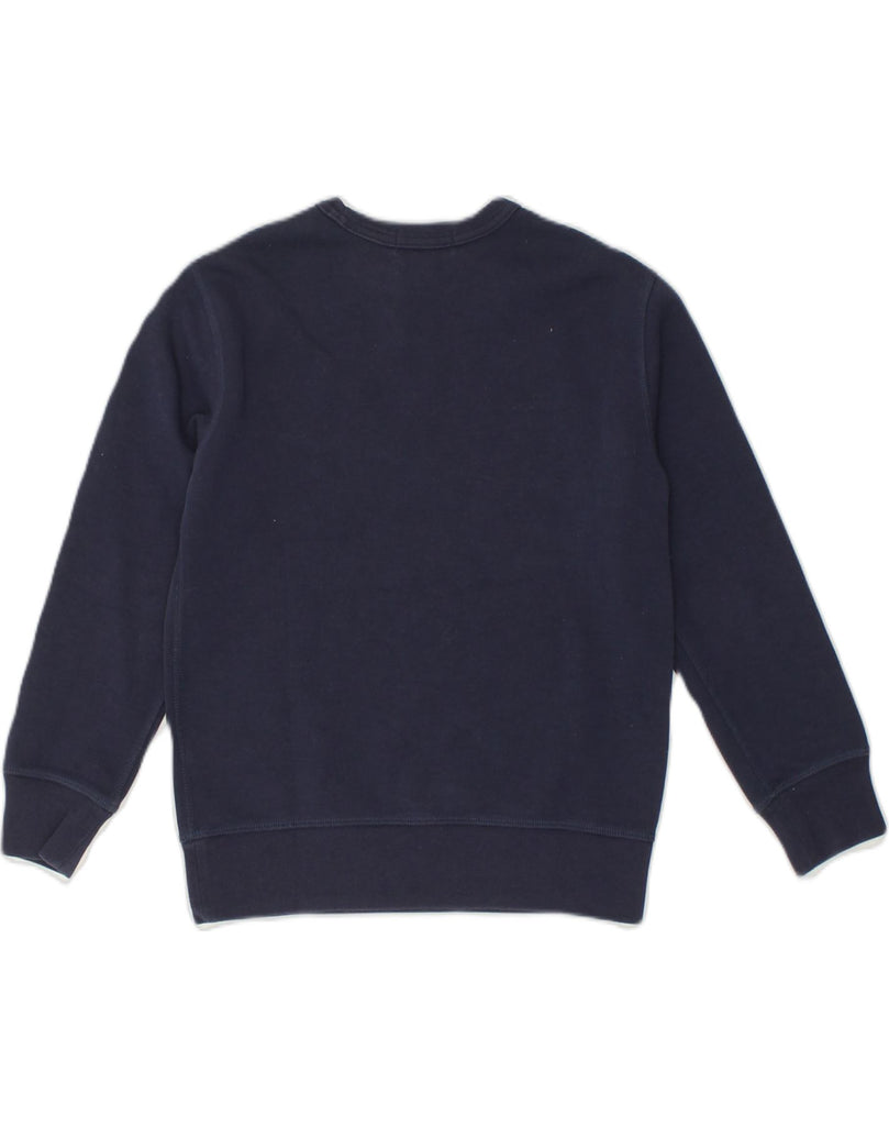 POLO RALPH LAUREN Girls Sweatshirt Jumper 7-8 Years Small Navy Blue | Vintage Polo Ralph Lauren | Thrift | Second-Hand Polo Ralph Lauren | Used Clothing | Messina Hembry 