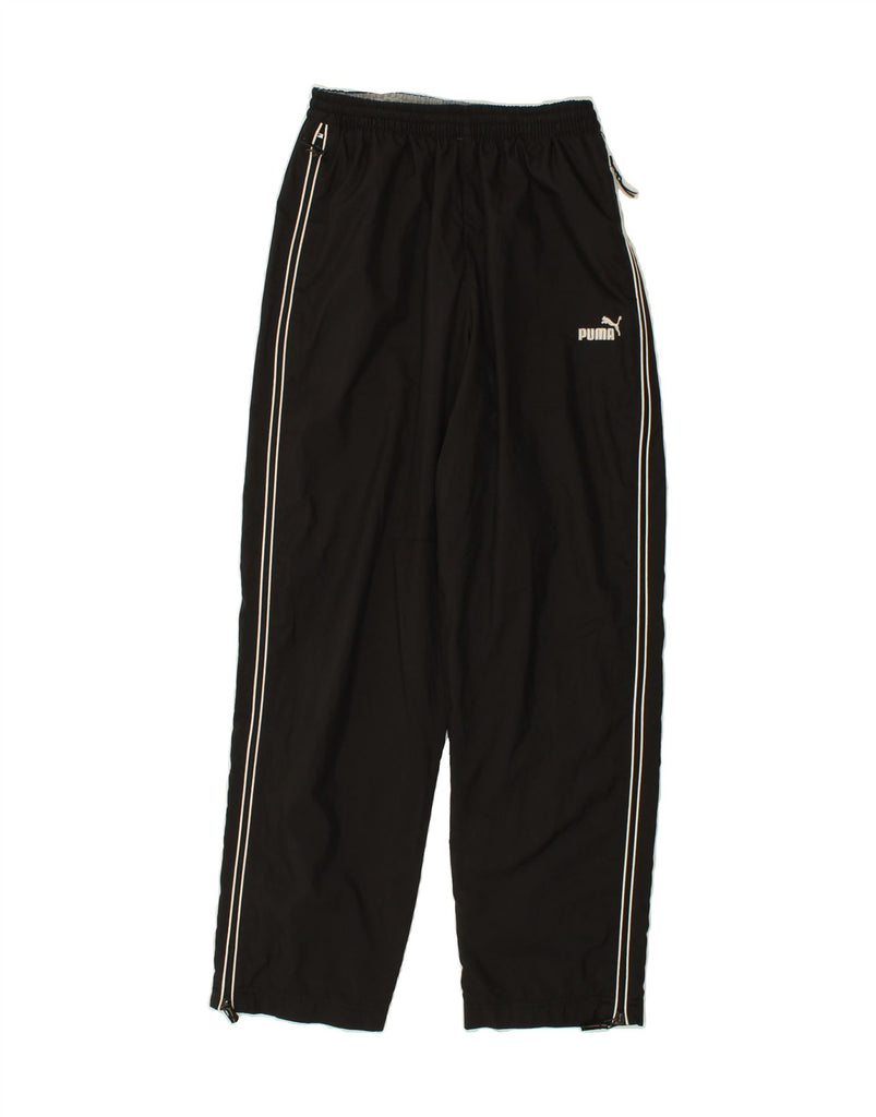 PUMA Mens Tracksuit Trousers Small Black Polyester Vintage Puma and Second-Hand Puma from Messina Hembry 