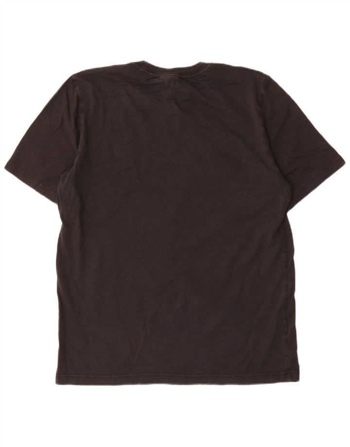 Adidas Mens T-Shirt Top Medium Black Cotton
