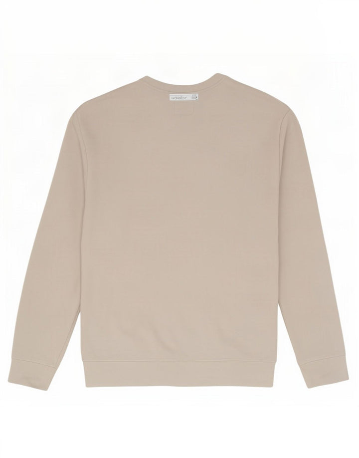 Emporio Armani Mens Graphic Sweatshirt Jumper 2XL White Modal
