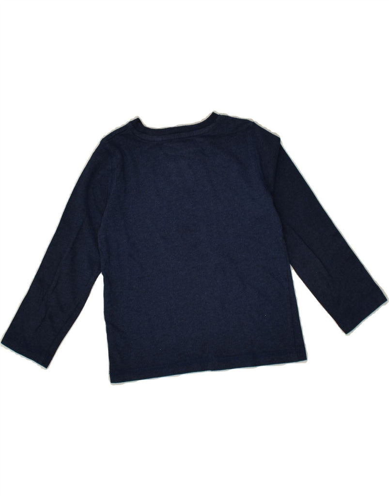 BODEN Boys Top Long Sleeve 4-5 Years Navy Blue Cotton | Vintage Boden | Thrift | Second-Hand Boden | Used Clothing | Messina Hembry 