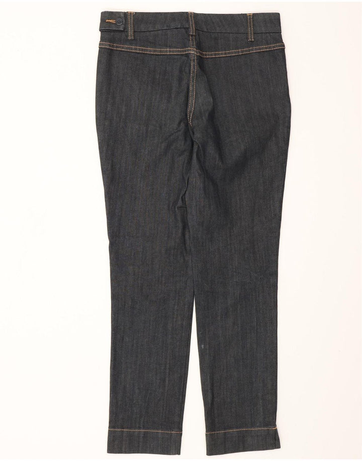 STEFANEL Womens Slim Jeans US 4 Small W30 L28 Navy Blue Cotton