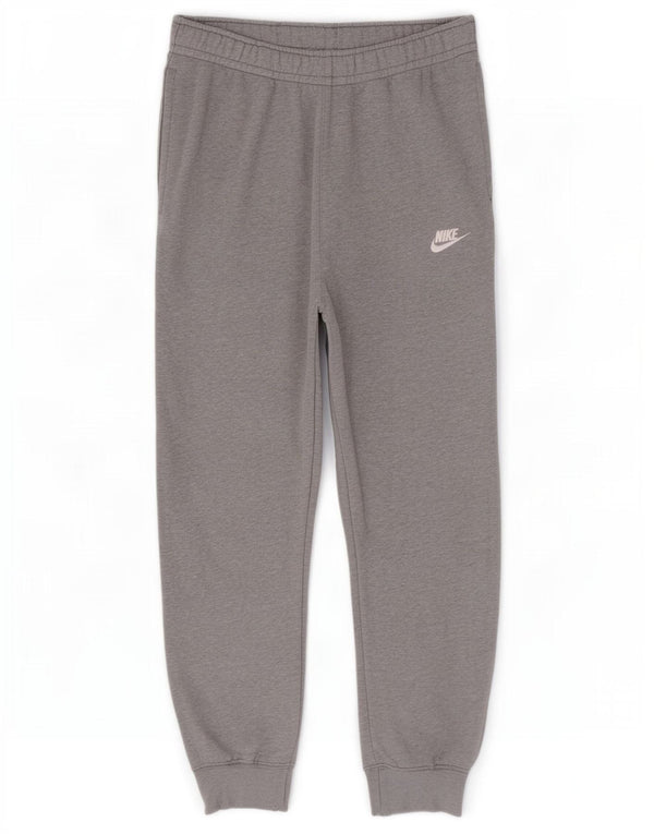 Nike Mens Tracksuit Trousers Joggers Small Grey Flecked Cotton