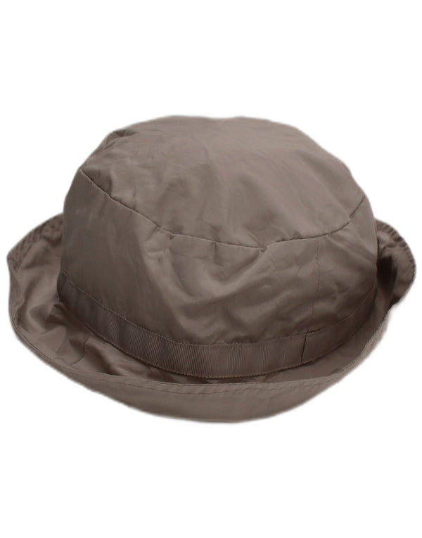 Vintage Mens Bucket Hat XL Grey Classic