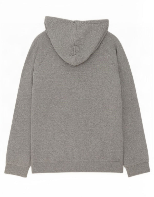 Adidas Mens Hoodie Jumper Small Grey Cotton