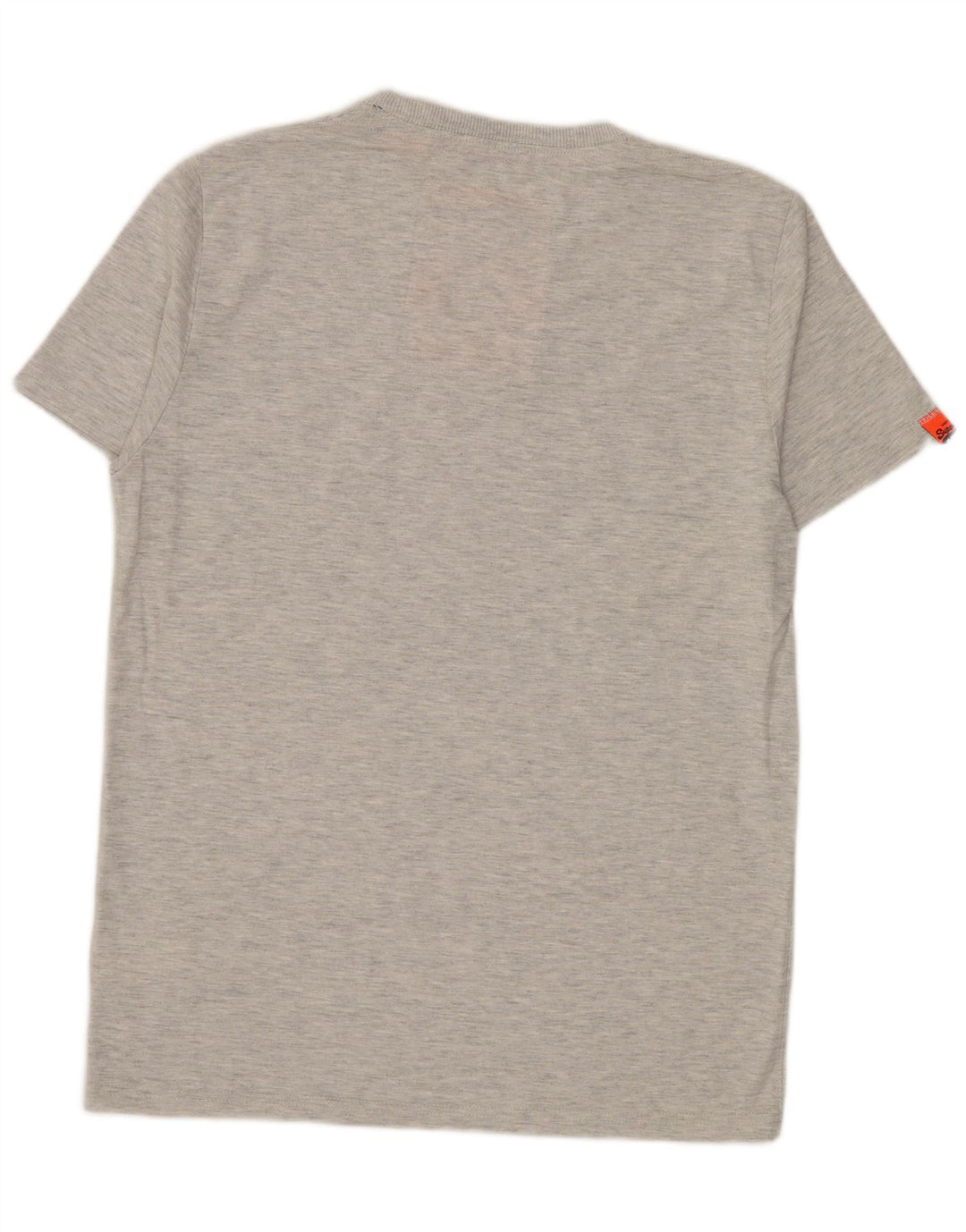 Superdry Mens Graphic T-Shirt Top Large Grey Cotton