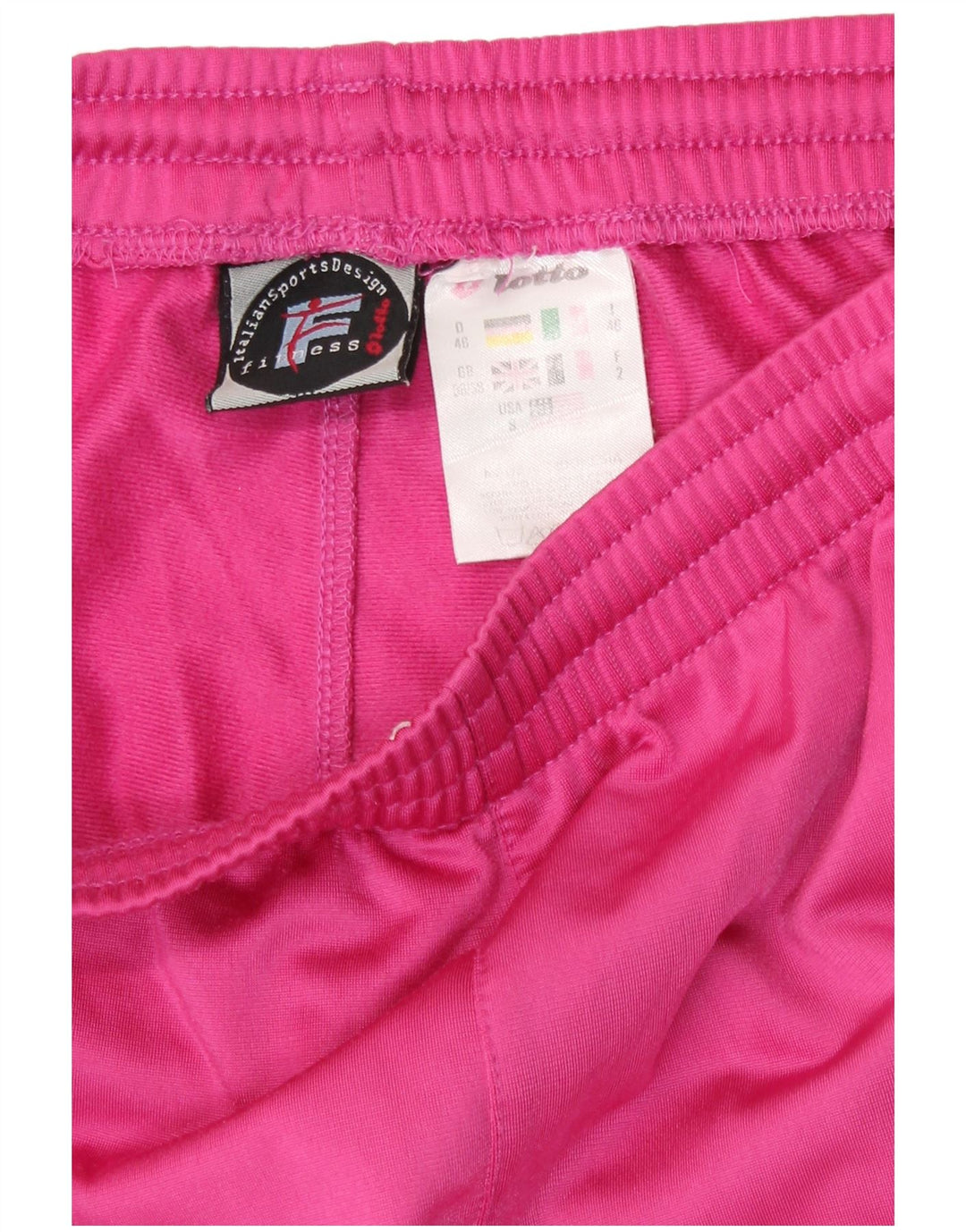 Lotto Mens Tracksuit Trousers UK 36/38 Small Pink Polyester