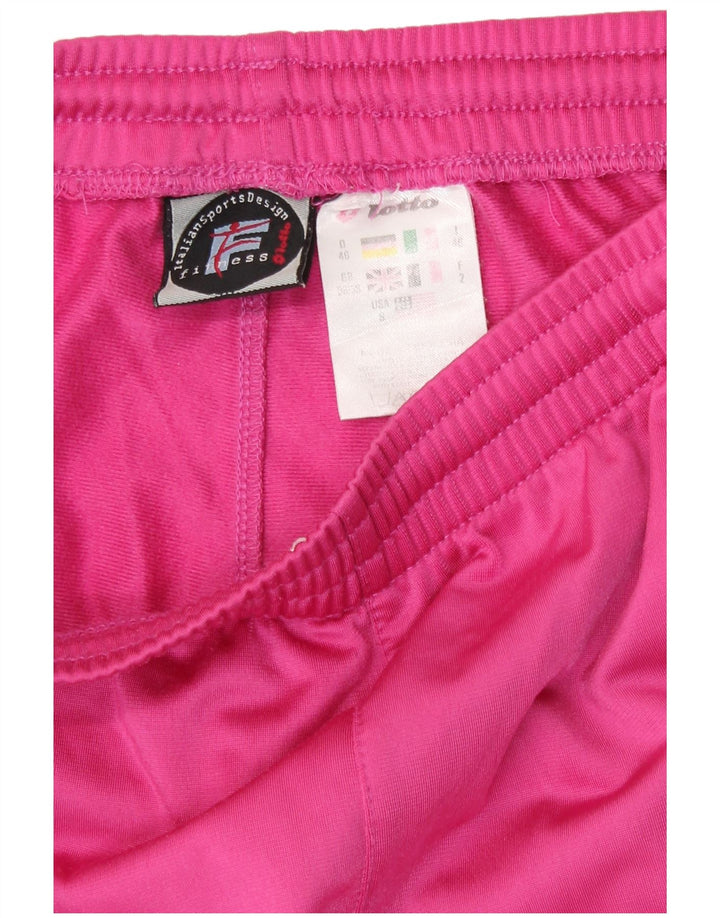 Lotto Mens Tracksuit Trousers UK 36/38 Small Pink Polyester