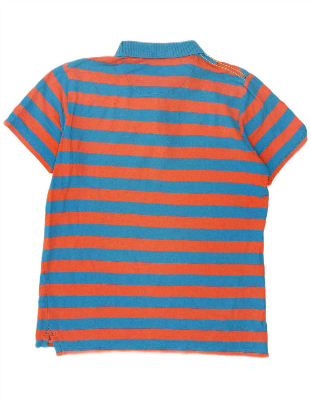 Fat Face Mens Rugby Polo Shirt Medium Red Striped Cotton