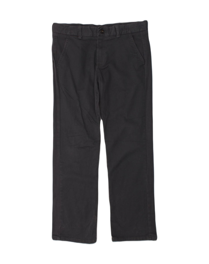 CHAPS Boys Husky Straight Chino Trousers 11-12 Years W30 L26 Grey Cotton | Vintage Chaps | Thrift | Second-Hand Chaps | Used Clothing | Messina Hembry 