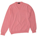 Marks & Spencer Mens V-Neck Jumper Sweater Medium Pink Cotton