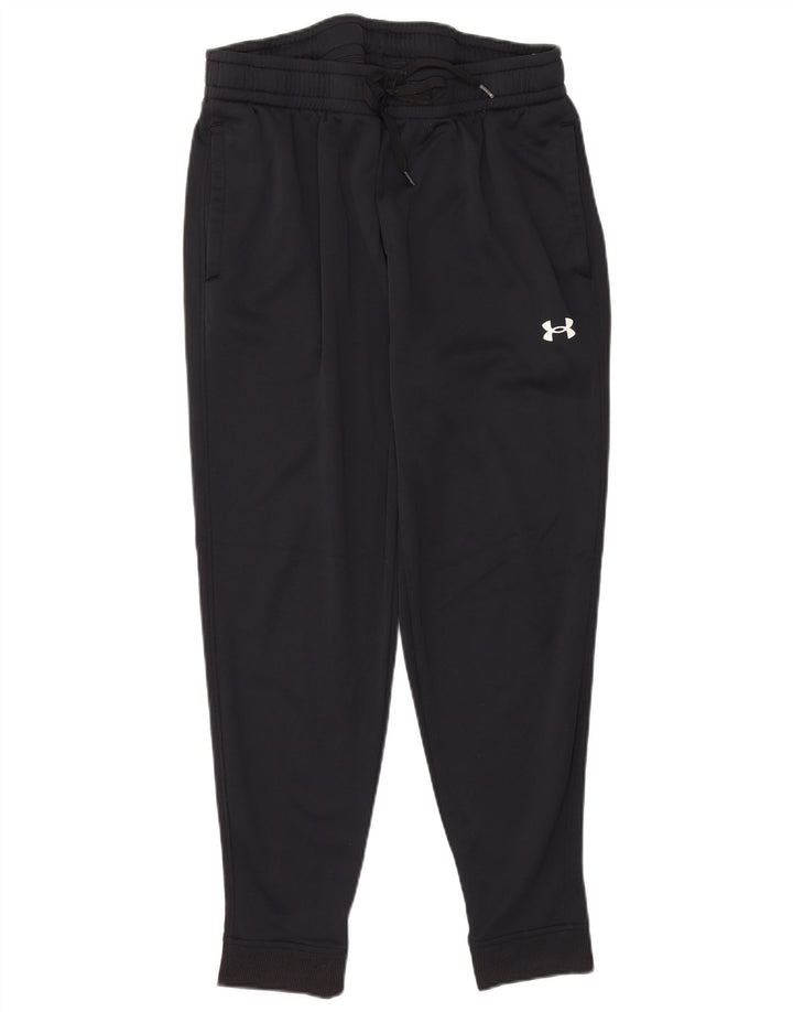 UNDER ARMOUR Mens Tracksuit Trousers Joggers XL Black Polyester