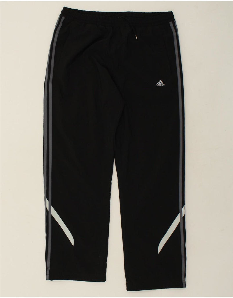 ADIDAS Mens Clima 365 Tracksuit Trousers Medium Black Polyester Vintage Adidas and Second-Hand Adidas from Messina Hembry 