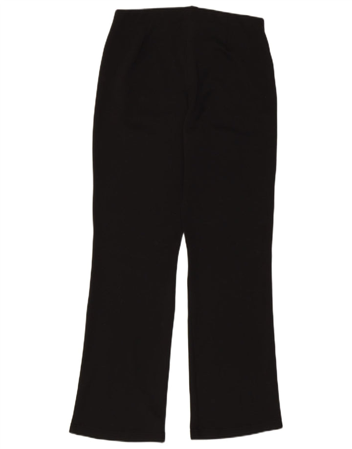 Zara Womens Bootcut Casual Trousers Medium W28 L28 Black Polyester