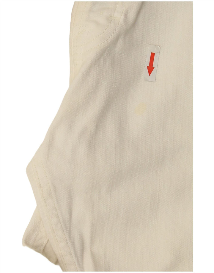 Lee Womens Powell Jeans W36 L33 White Cotton