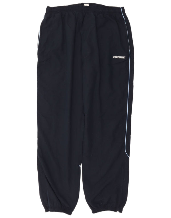 Reebok Mens Tracksuit Trousers Joggers 2XL Navy Blue Polyester