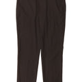 Marks & Spencer Mens Regular Fit Suit Trousers W40 L31 Black Polyester