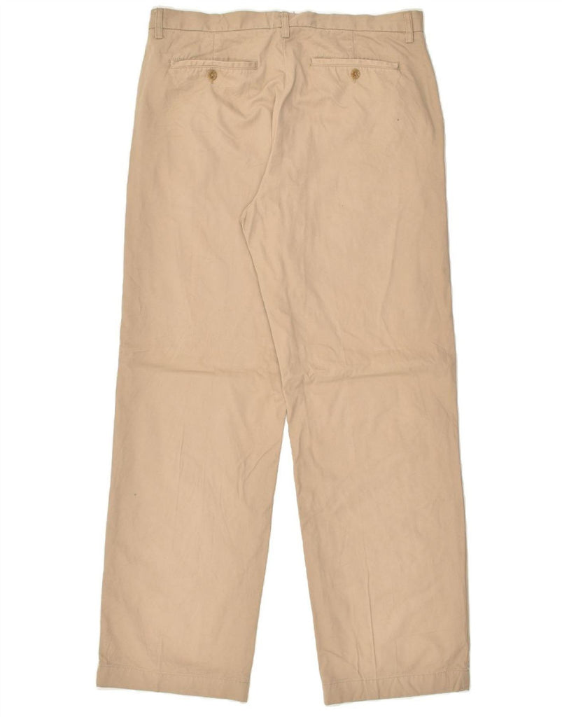 BANANA REPUBLIC Mens Slim Chino Trousers W36 L34 Beige Cotton | Vintage Banana Republic | Thrift | Second-Hand Banana Republic | Used Clothing | Messina Hembry 